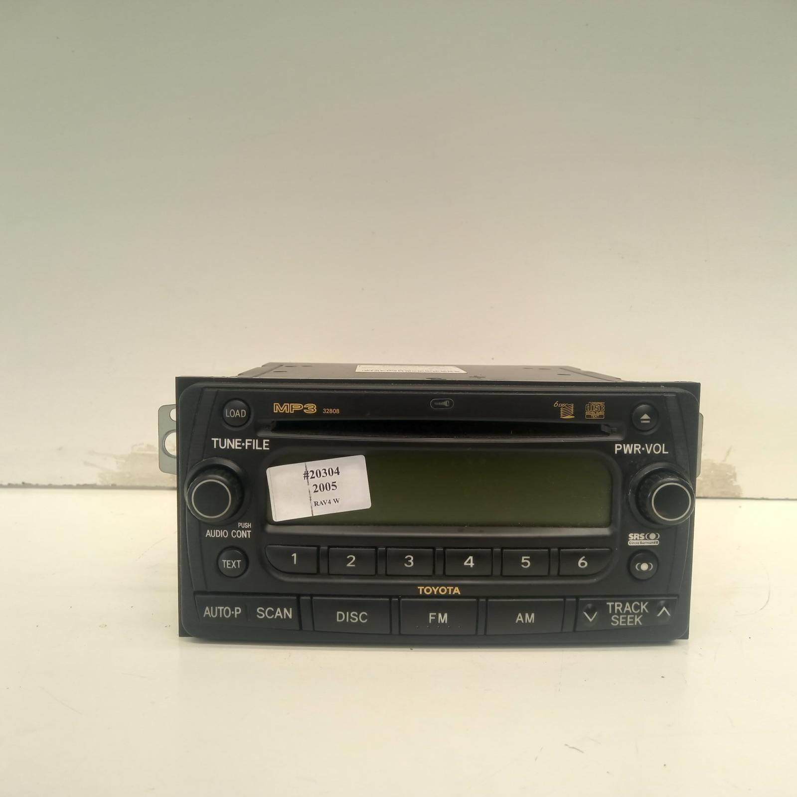 View Auto part Radio/Cd/Dvd/Sat/Tv Toyota Rav4 2005