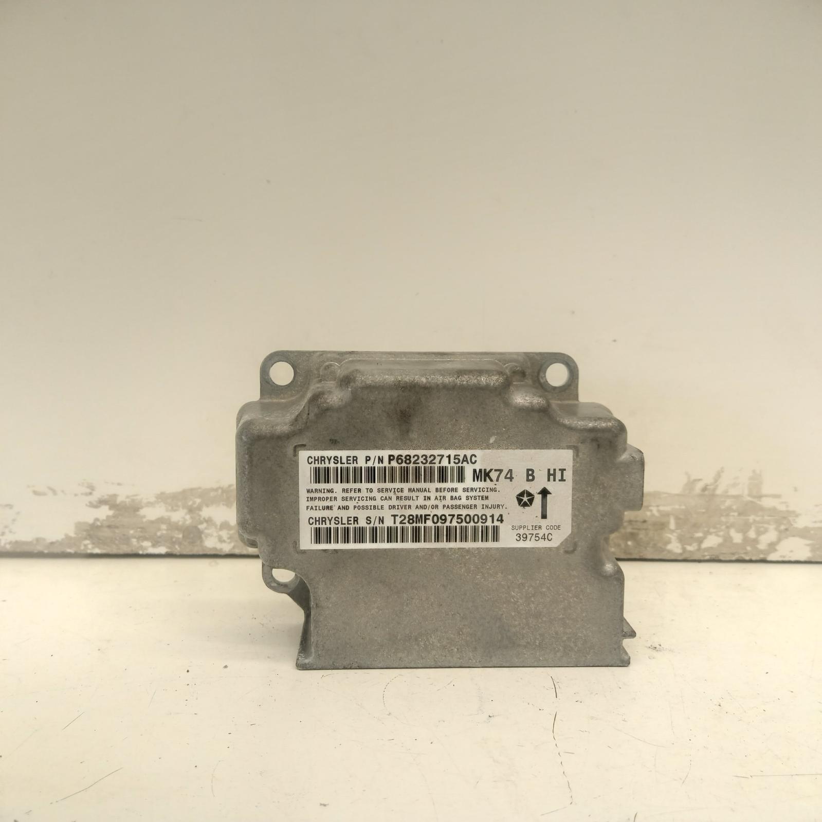 View Auto part Airbag Module/Sensor Jeep Patriot 2016