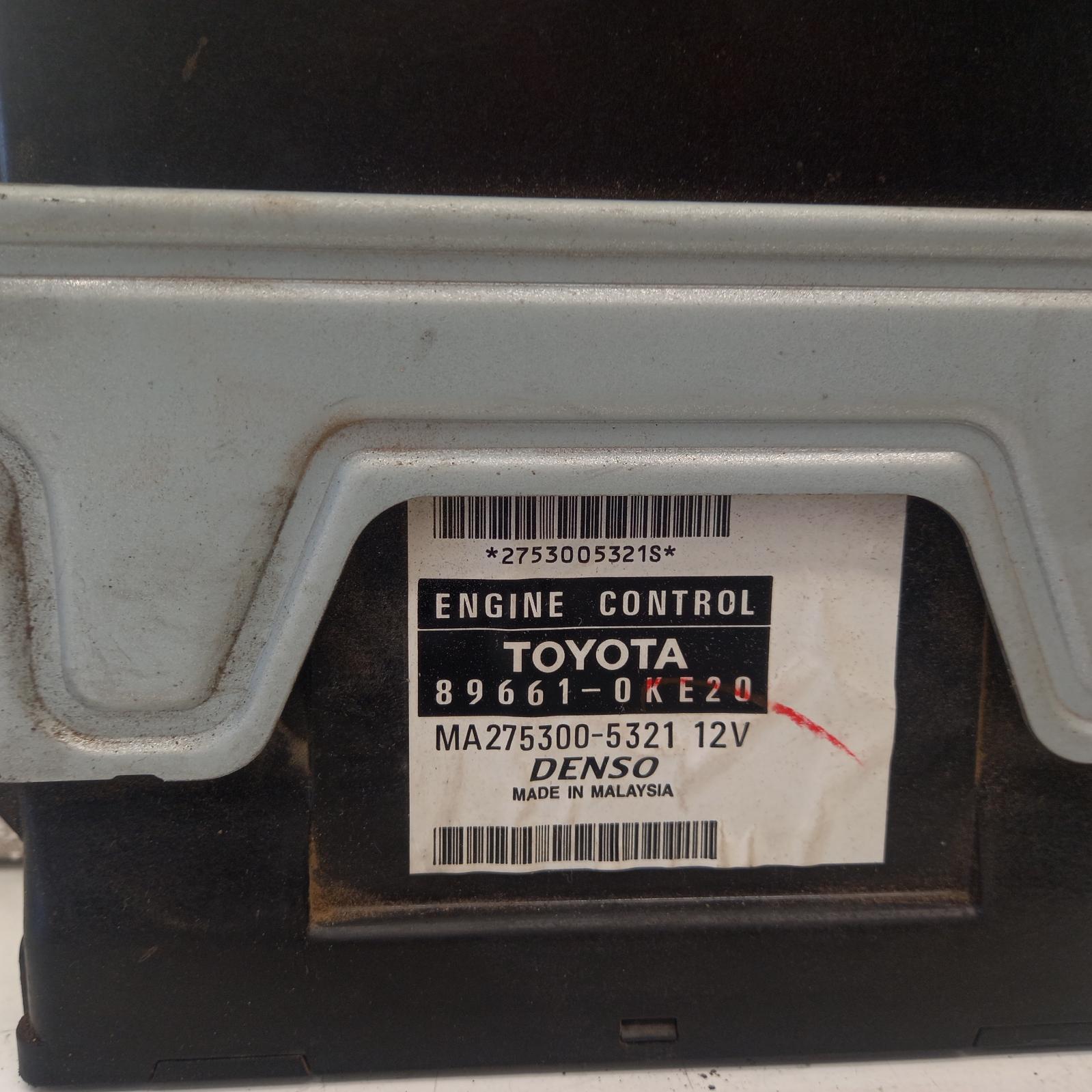 View Auto part Ecu Toyota Hilux 2010