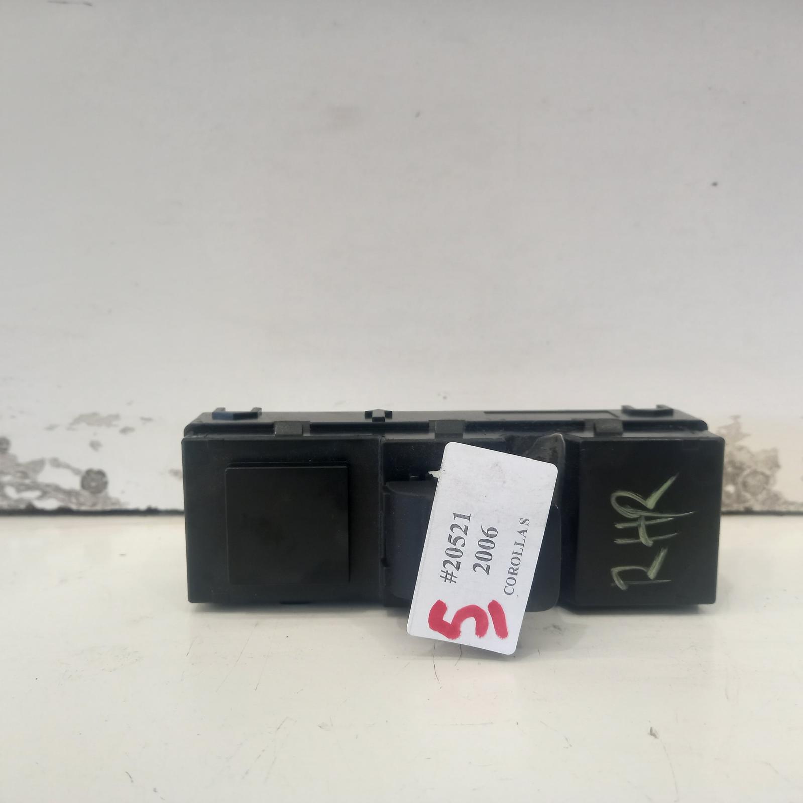 View Auto part Pwr Dr Wind Switch Toyota Corolla 2006