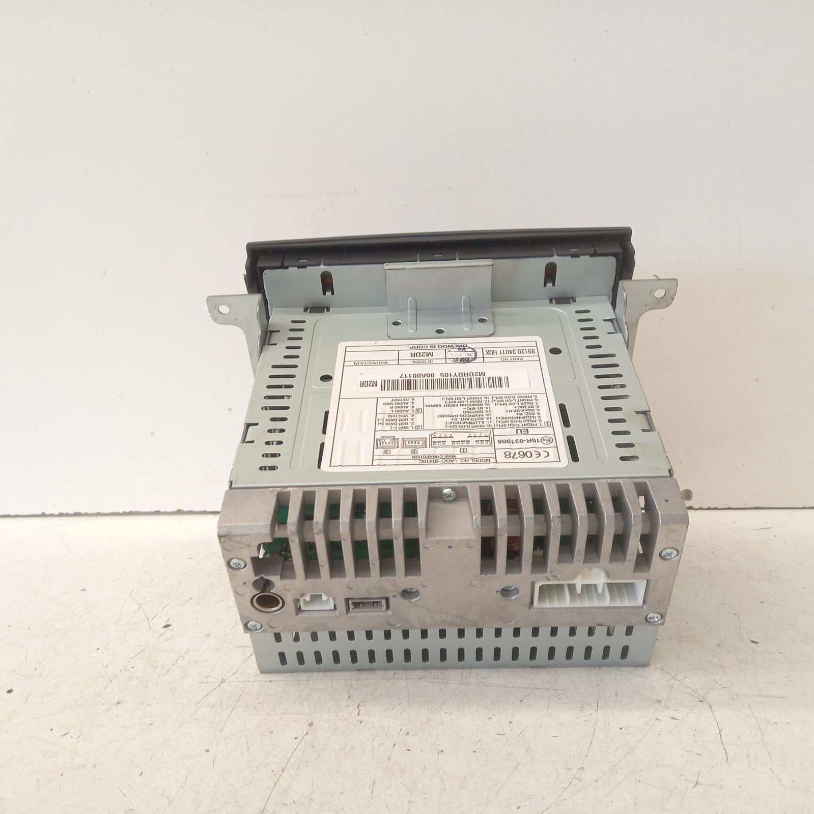 2011 Ssangyong Korando Radio/Cd/Dvd/Sat/Tv View Auto part Radio/Cd/Dvd/Sat/Tv Ssangyong Korando 2011