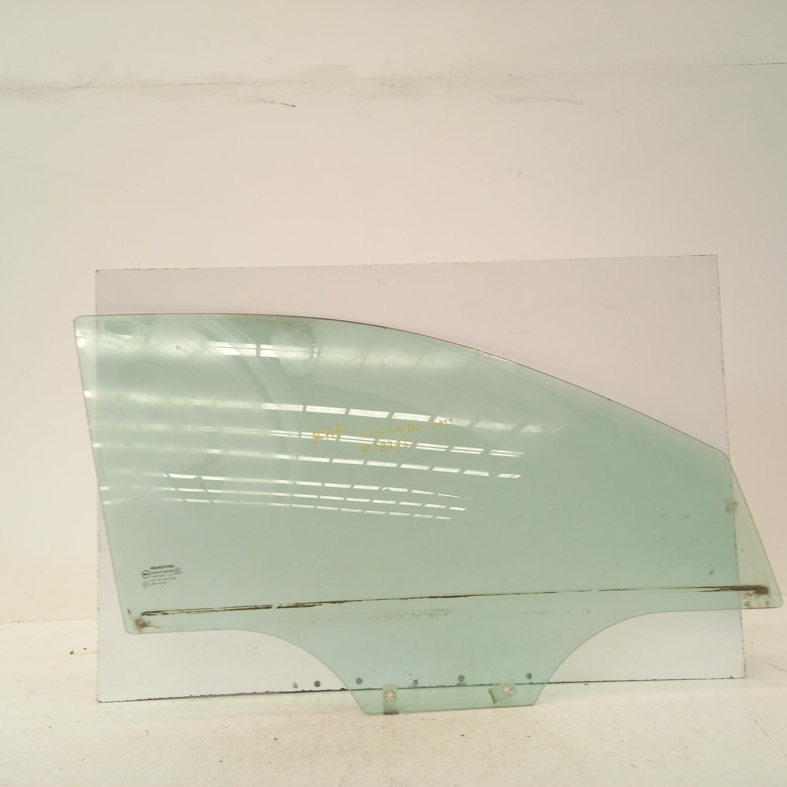 View Auto part Right Front Door Window Ssangyong Korando 2011