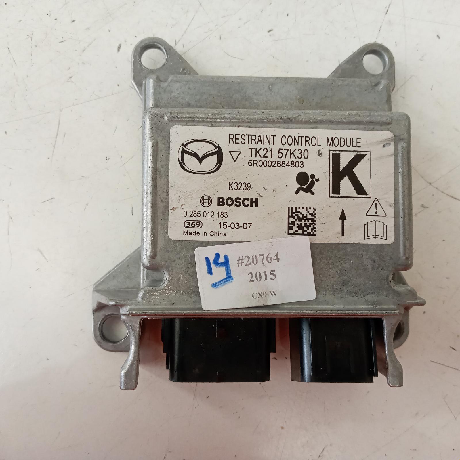 View Auto part Airbag Module/Sensor Mazda Cx9 2015