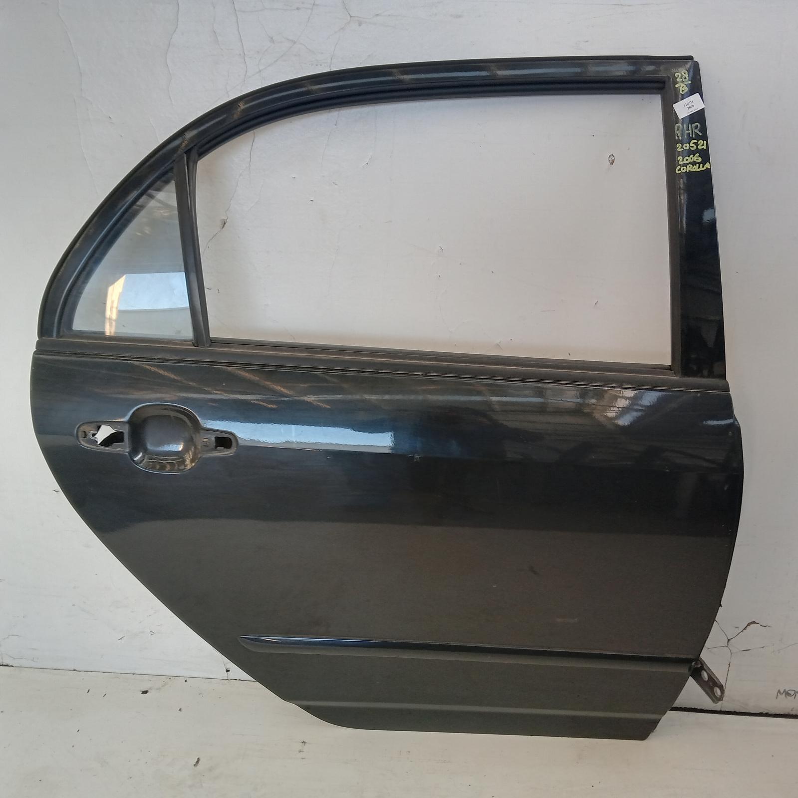 View Auto part Right Rear Door Sliding Toyota Corolla 2006