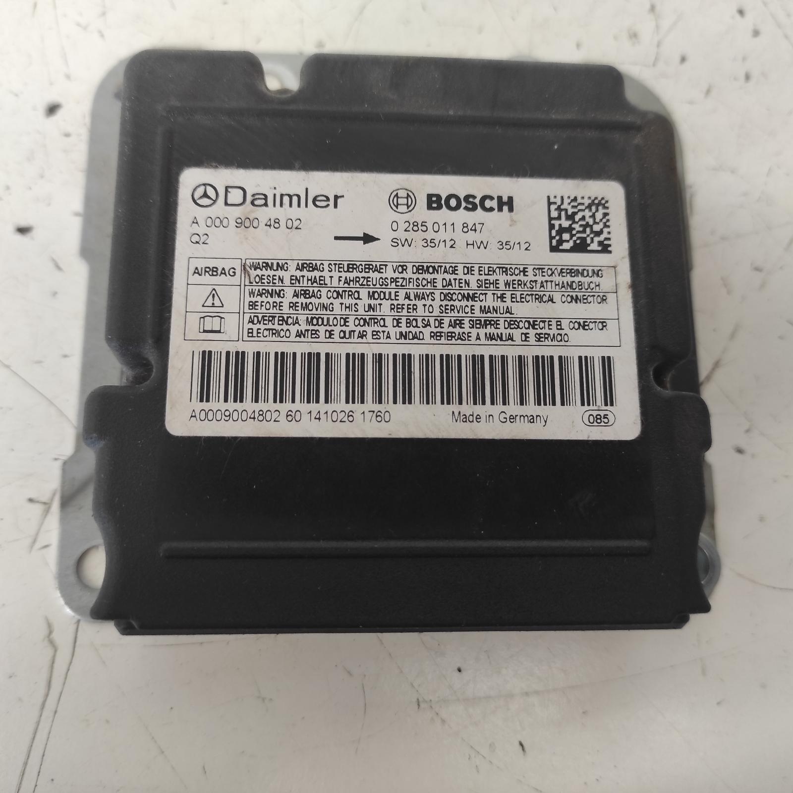 View Auto part Airbag Module/Sensor Mercedes Sprinter 2015