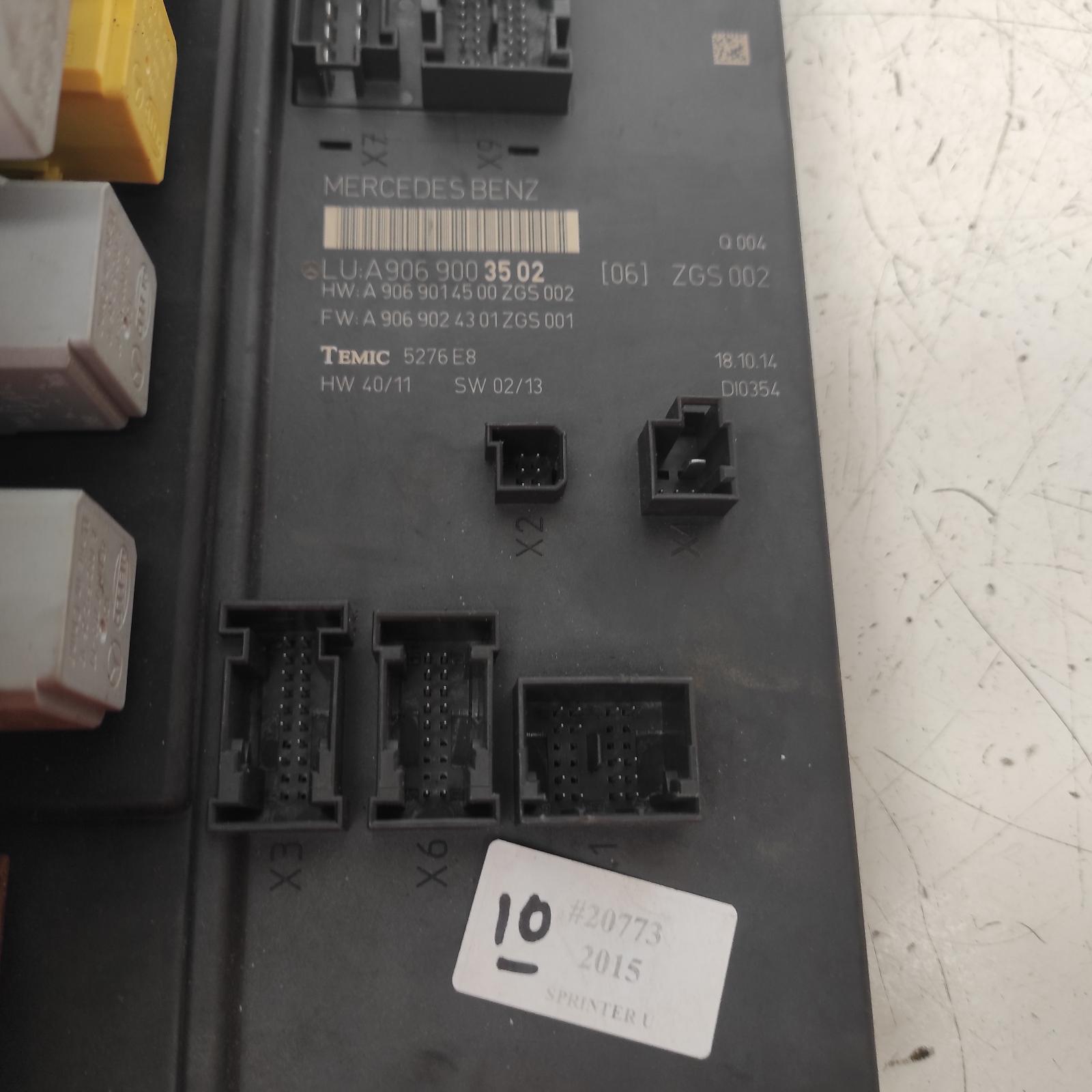 View Auto part Ecu Mercedes Sprinter 2015