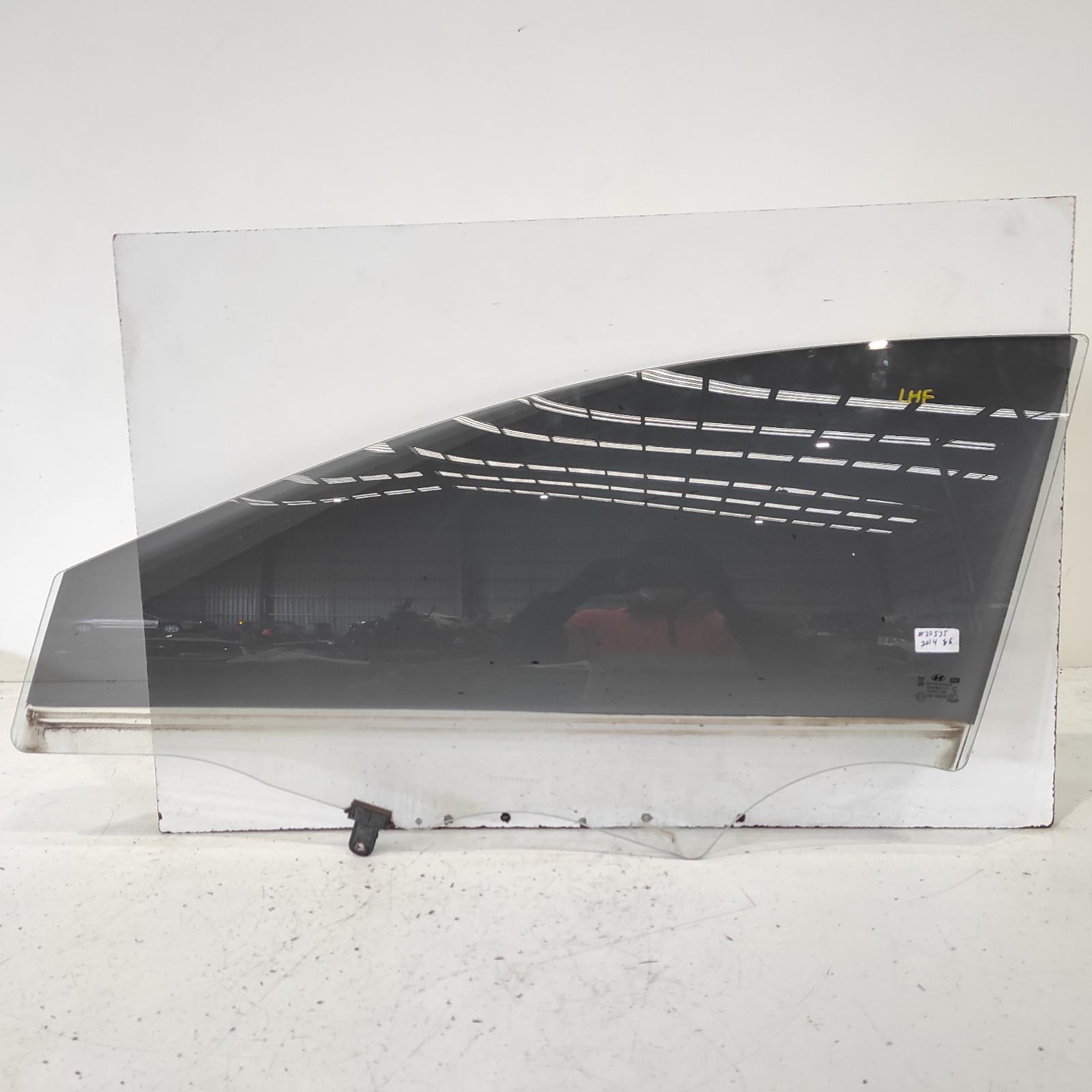 View Auto part Left Front Door Window Hyundai Elantra 2014