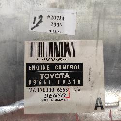 View Auto part Ecu Toyota Hilux 2006