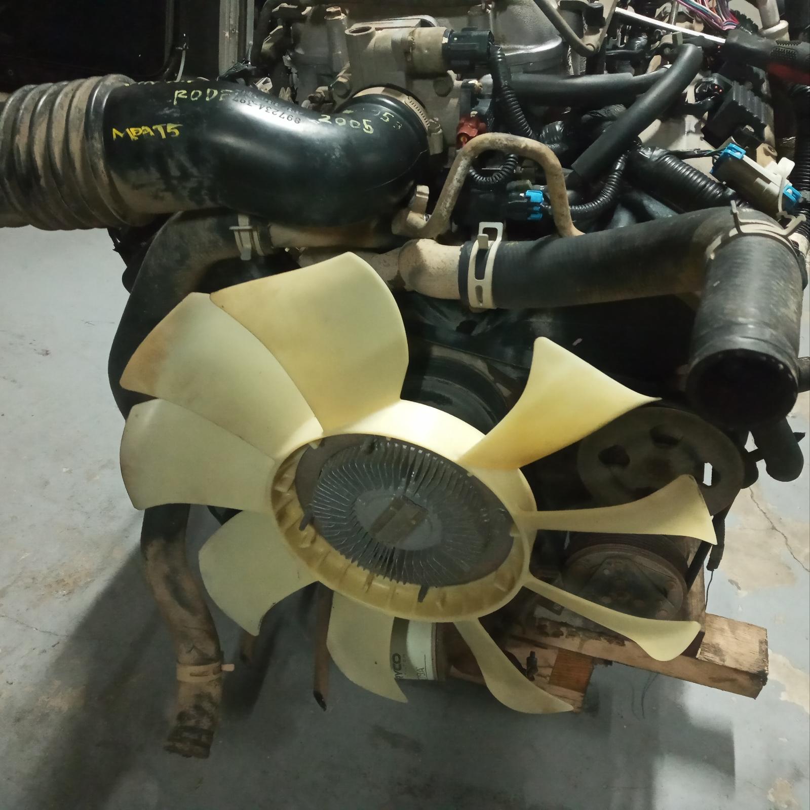 2005 Holden Rodeo Engine View Auto part Engine Holden Rodeo 2005