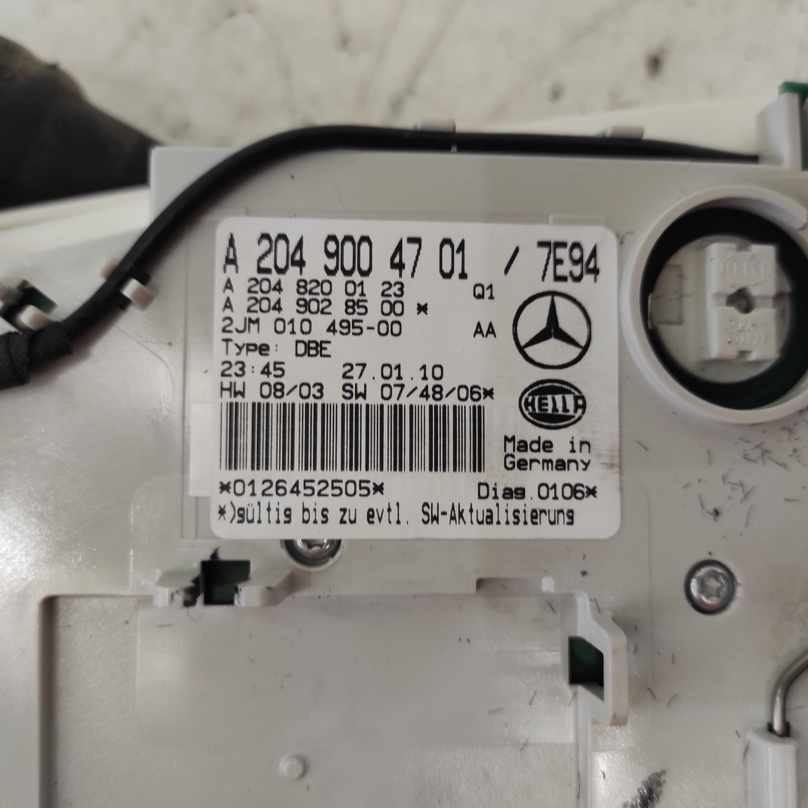 View Auto part Courtesy Light Mercedes C Class 2010
