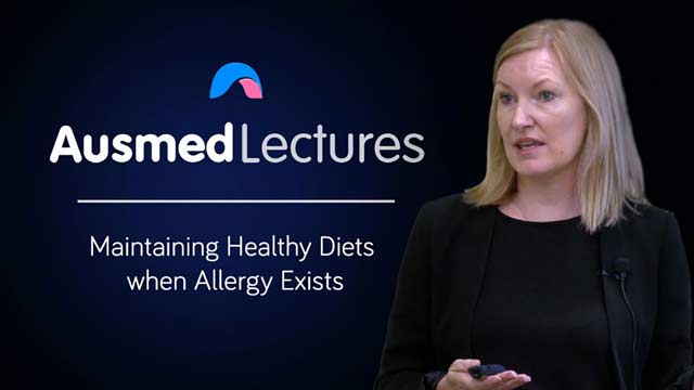 Cover image for lecture: Maintaining Healthy Diets when Allergy Exists