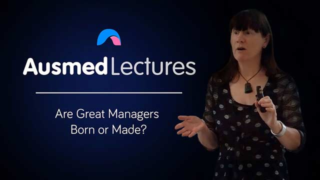 Cover image for lecture: Are Great Managers Born or Made?