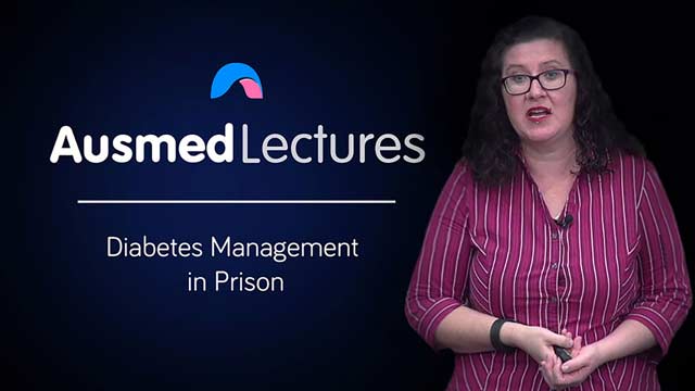 Cover image for lecture: Diabetes Management in Prison