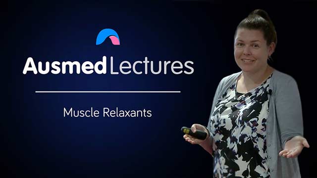 Cover image for lecture: Muscle Relaxants