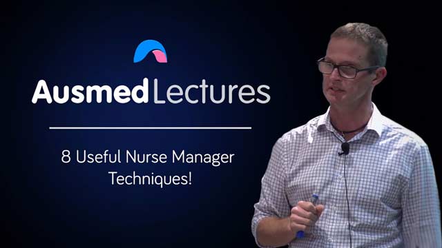 Cover image for lecture: 8 Useful Nurse Manager Techniques!