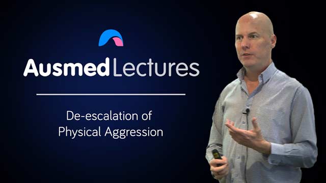 Cover image for lecture: De-escalation of Physical Aggression