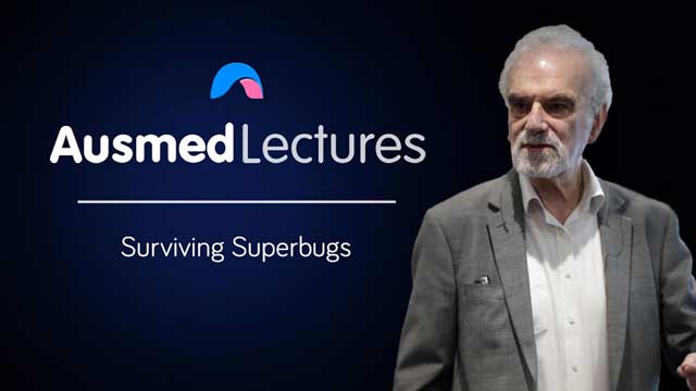 Cover image for lecture: Surviving Superbugs