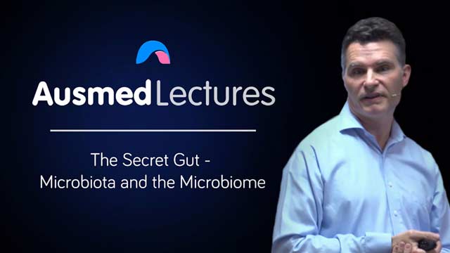 Cover image for lecture: The Secret Gut - Microbiota and the Microbiome