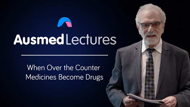 Cover image for lecture: When Over the Counter Medicines Become Drugs