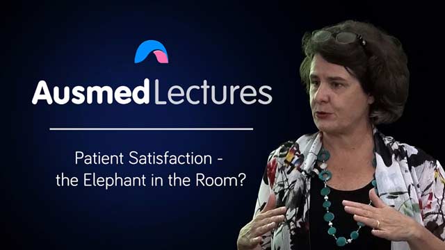 Cover image for lecture: Patient Satisfaction - The Elephant in the Room