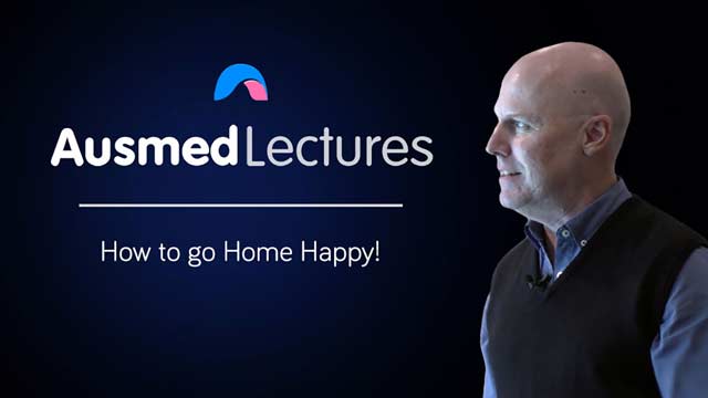 Cover image for lecture: How to Go Home Happy!