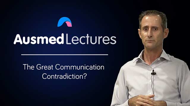 Cover image for lecture: The Great Communication Contradiction?