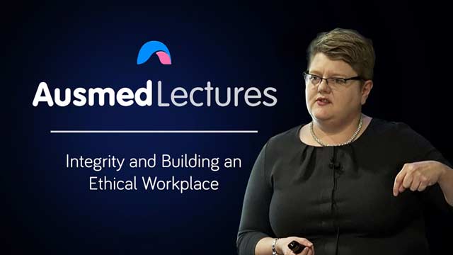 Cover image for lecture: Integrity and Building an Ethical Workplace
