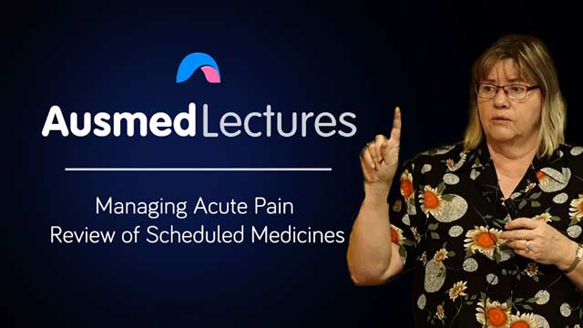 Cover image for lecture: Review of Scheduled Pain Medicines