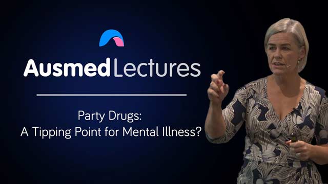 Cover image for lecture: Party Drugs: a Tipping Point for Mental Illness?
