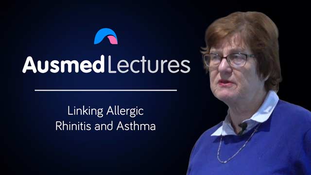 Cover image for lecture: Linking Allergic Rhinitis and Asthma