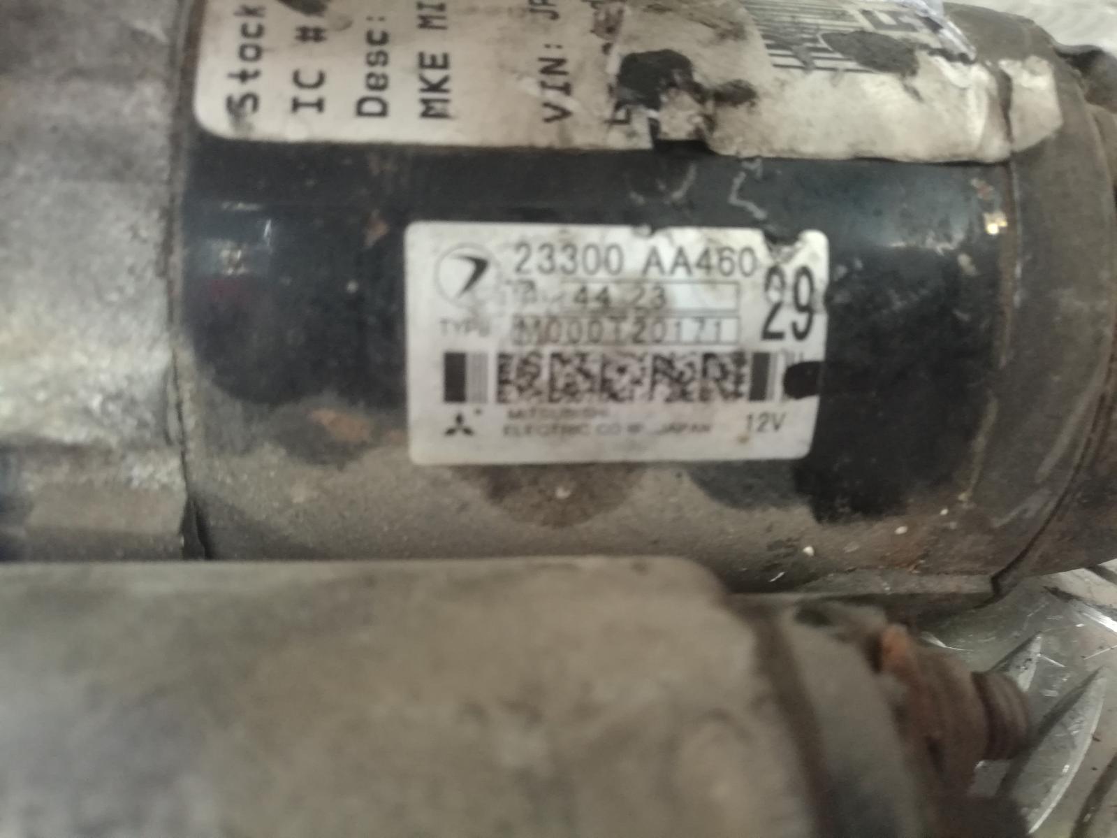 2004 Subaru Forester Starter View Auto part Starter Subaru Forester 2004