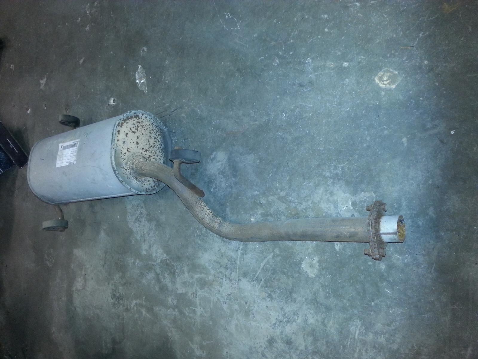View Auto part Silencer Subaru Forester 2004