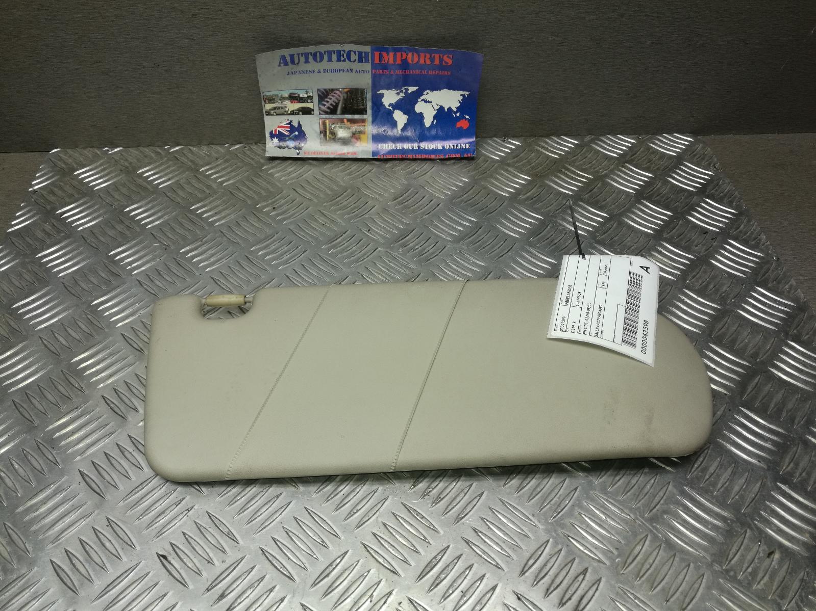 View Auto part Sunvisor Land Rover Freelander 1999