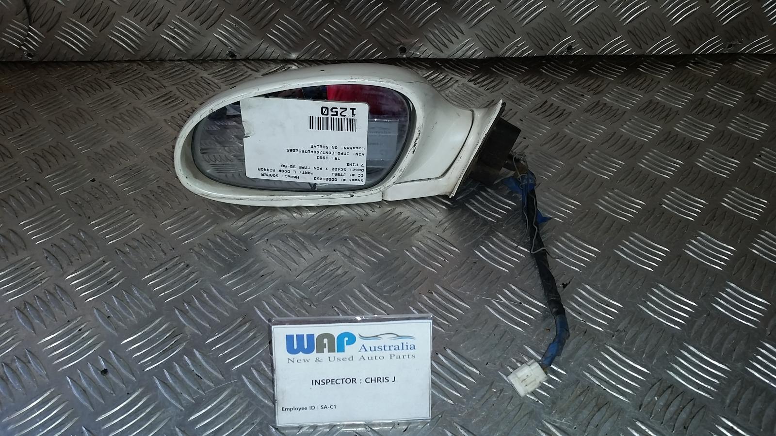 View Auto part Left Door Mirror Toyota Soarer 1993
