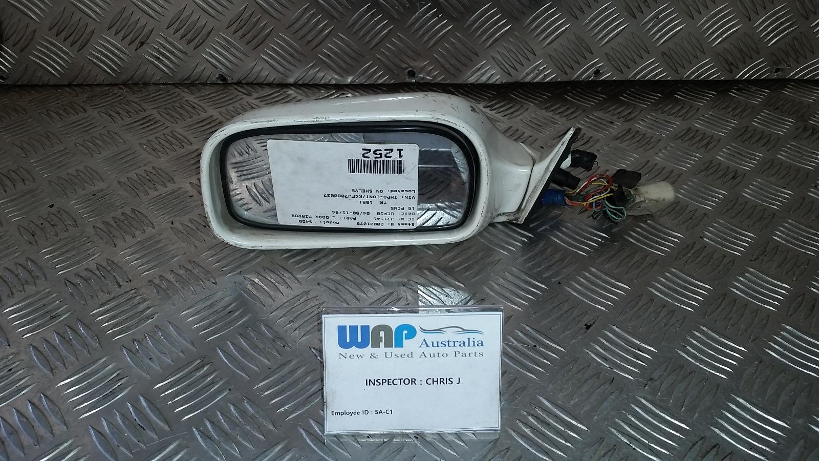 View Auto part Left Door Mirror Lexus Ls400 1991