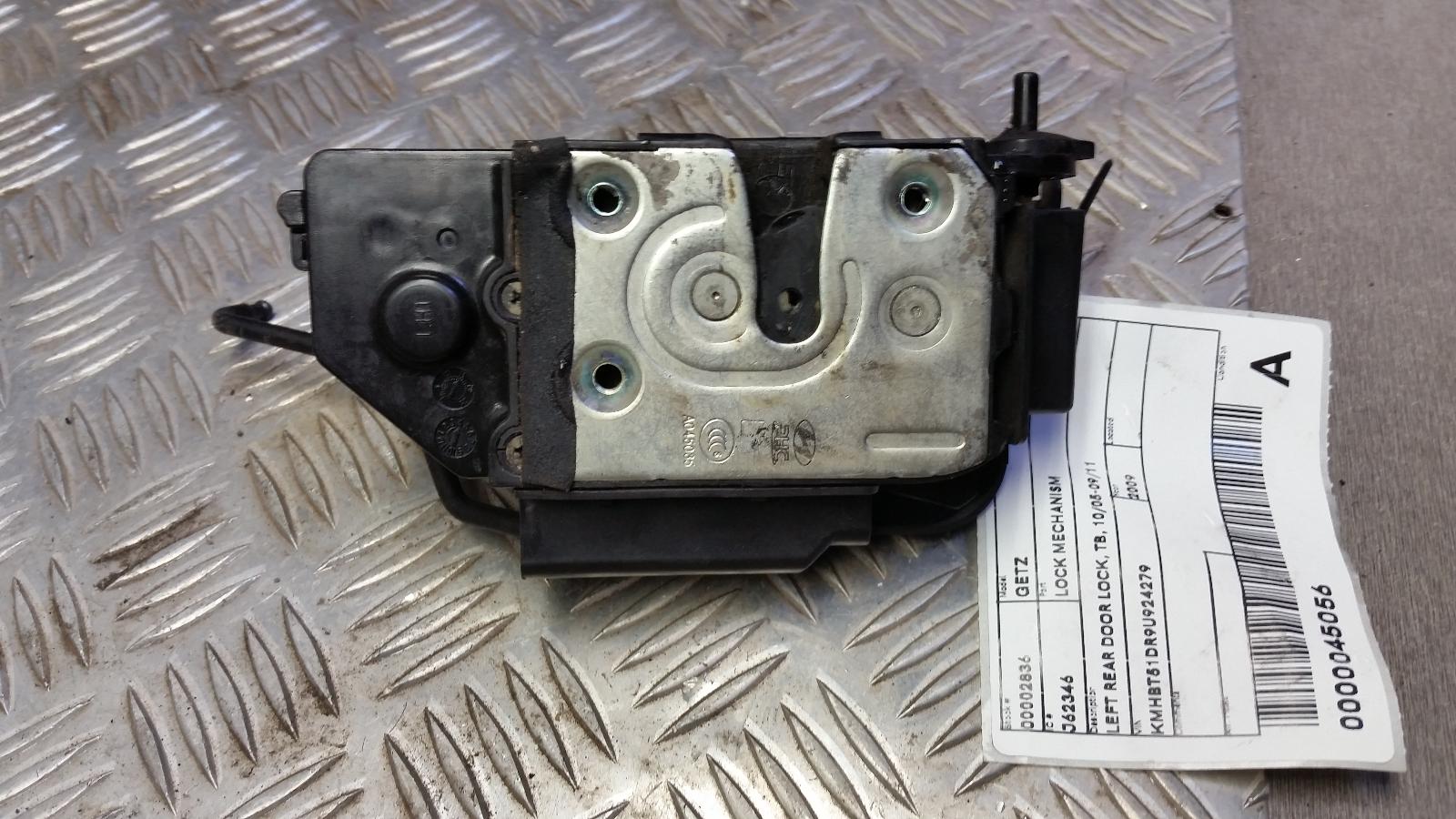 View Auto part Door/Boot/Gate Lock Hyundai Getz 2009