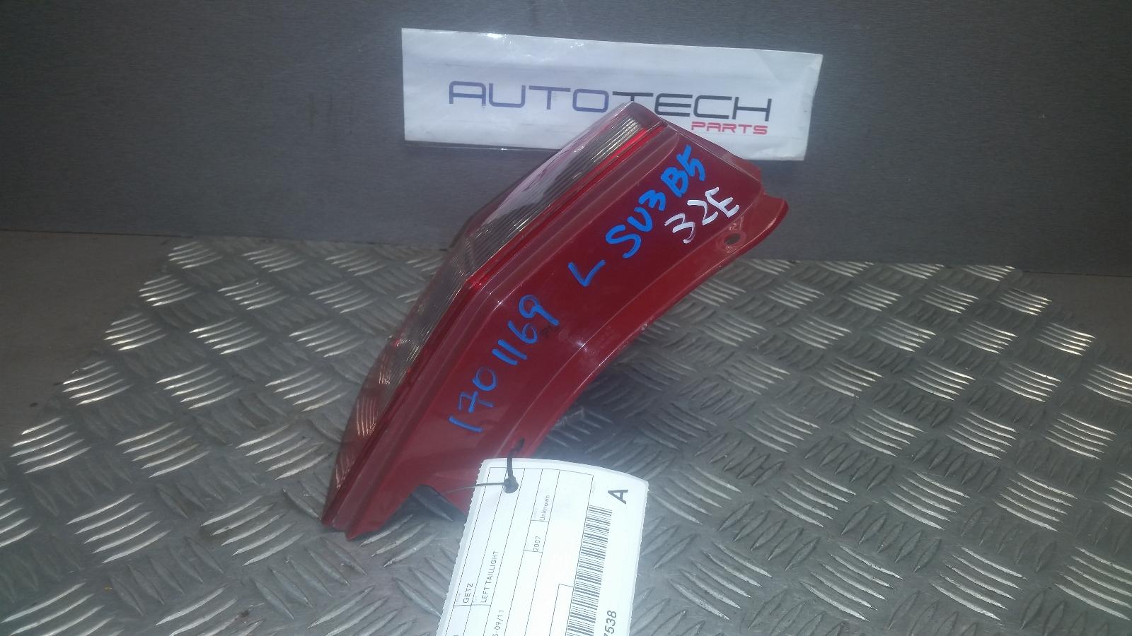 2007 Hyundai Getz Left Taillight View Auto part Left Taillight Hyundai Getz 2007