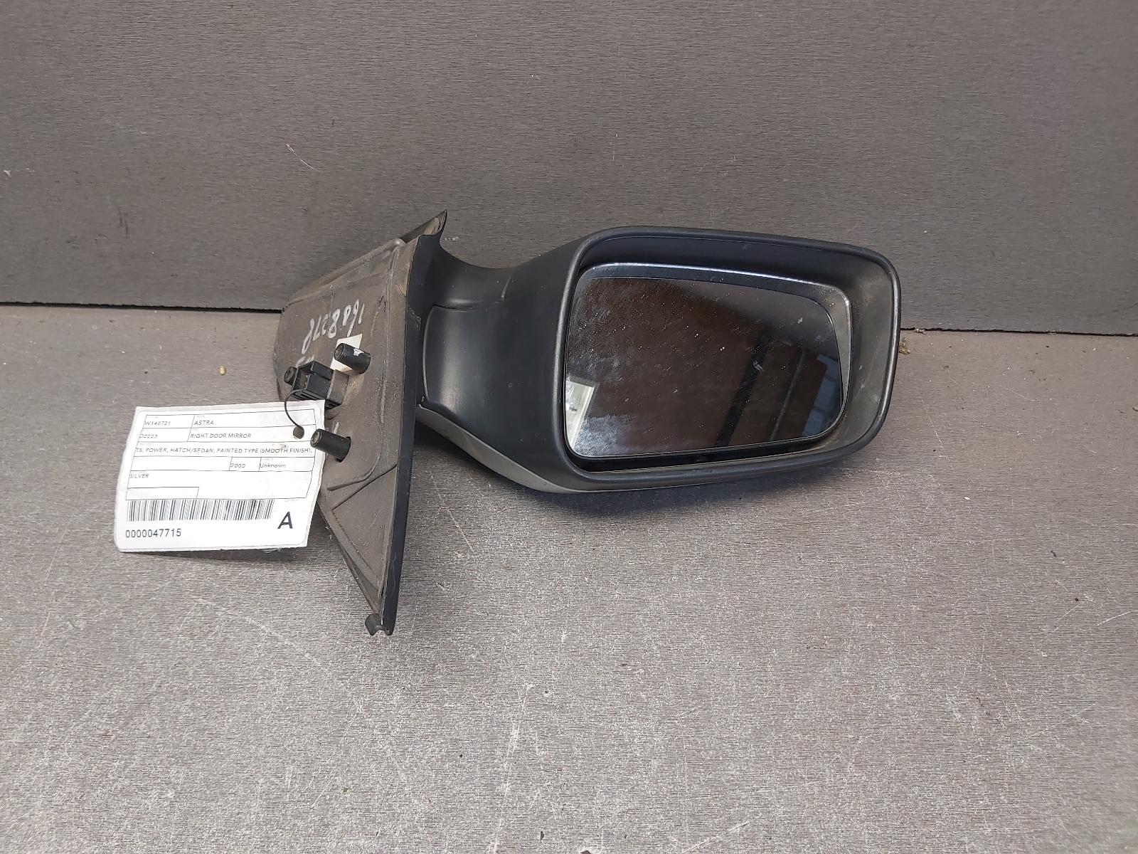 2000 Holden Astra Left Door Mirror View Auto part Left Door Mirror Holden Astra 2000