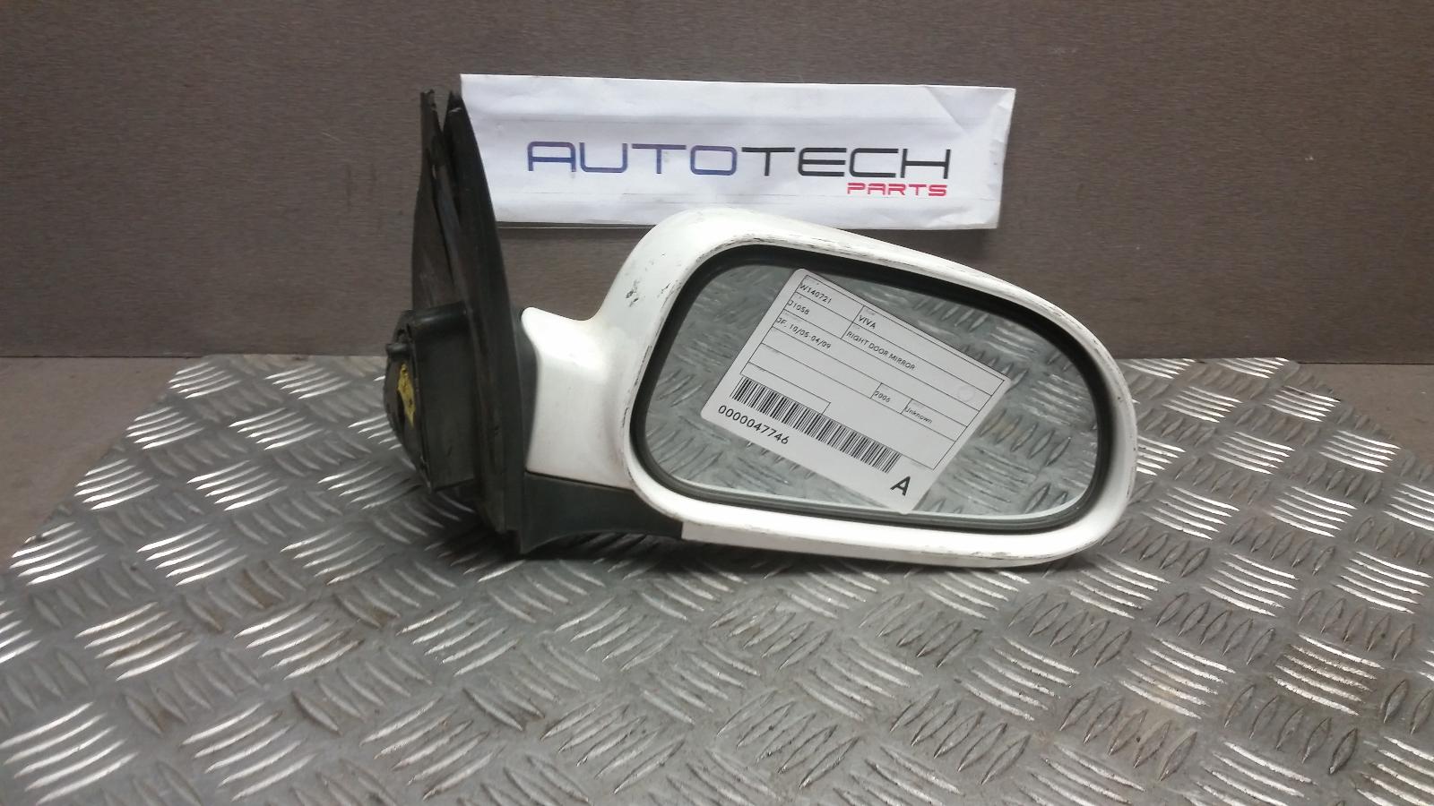 2006 Holden Viva Right Door Mirror View Auto part Right Door Mirror Holden Viva 2006
