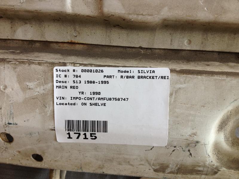 View Auto part R/Bar Bracket/Reinfo Nissan Silvia 1990