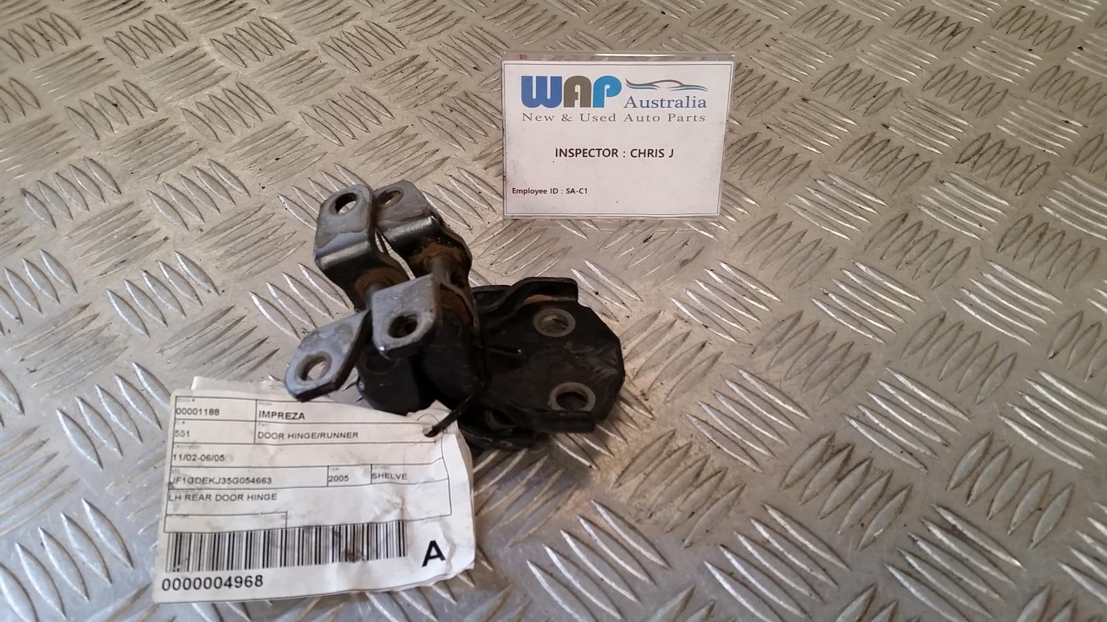 2005 Subaru Impreza Door Hinge/Runner View Auto part Door Hinge/Runner Subaru Impreza 2005
