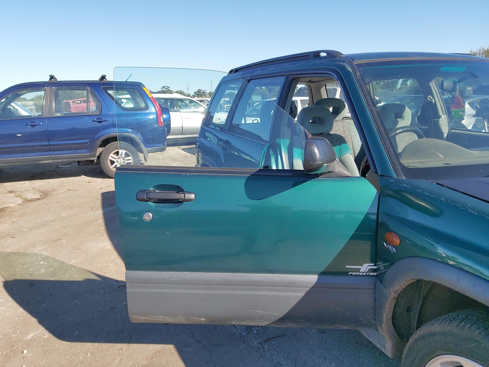 View Auto part Right Front Window Reg/Motor Subaru Forester 1999