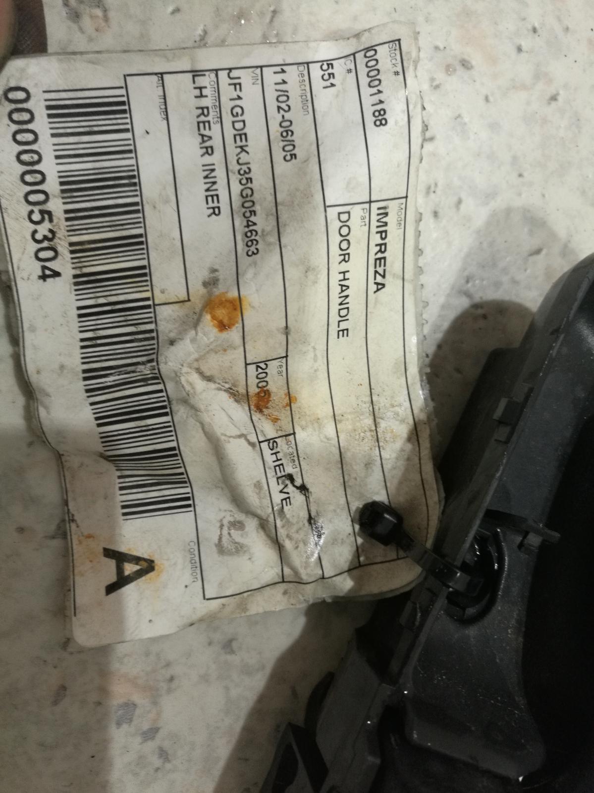 View Auto part Door Handle Subaru Impreza 2005
