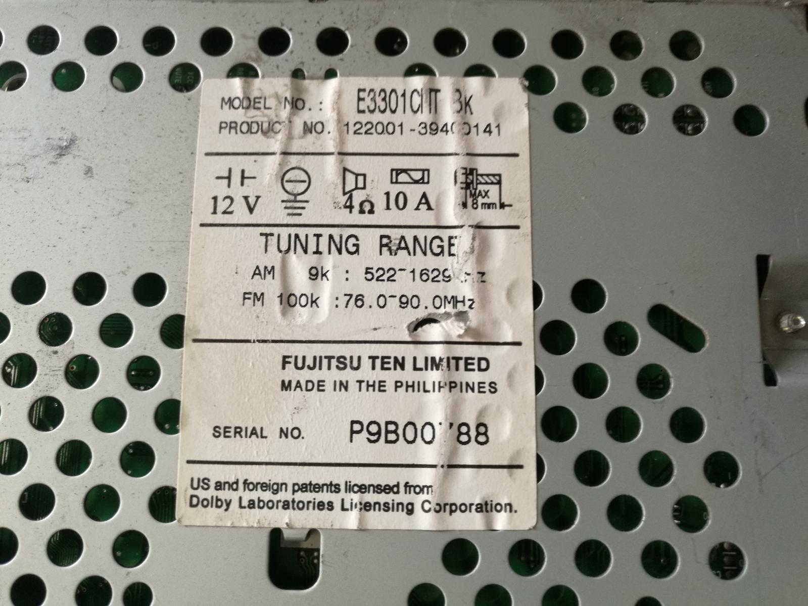 2000 Misc Misc Radio/Cd/Dvd/Sat/Tv View Auto part Radio/Cd/Dvd/Sat/Tv Misc Misc 2000