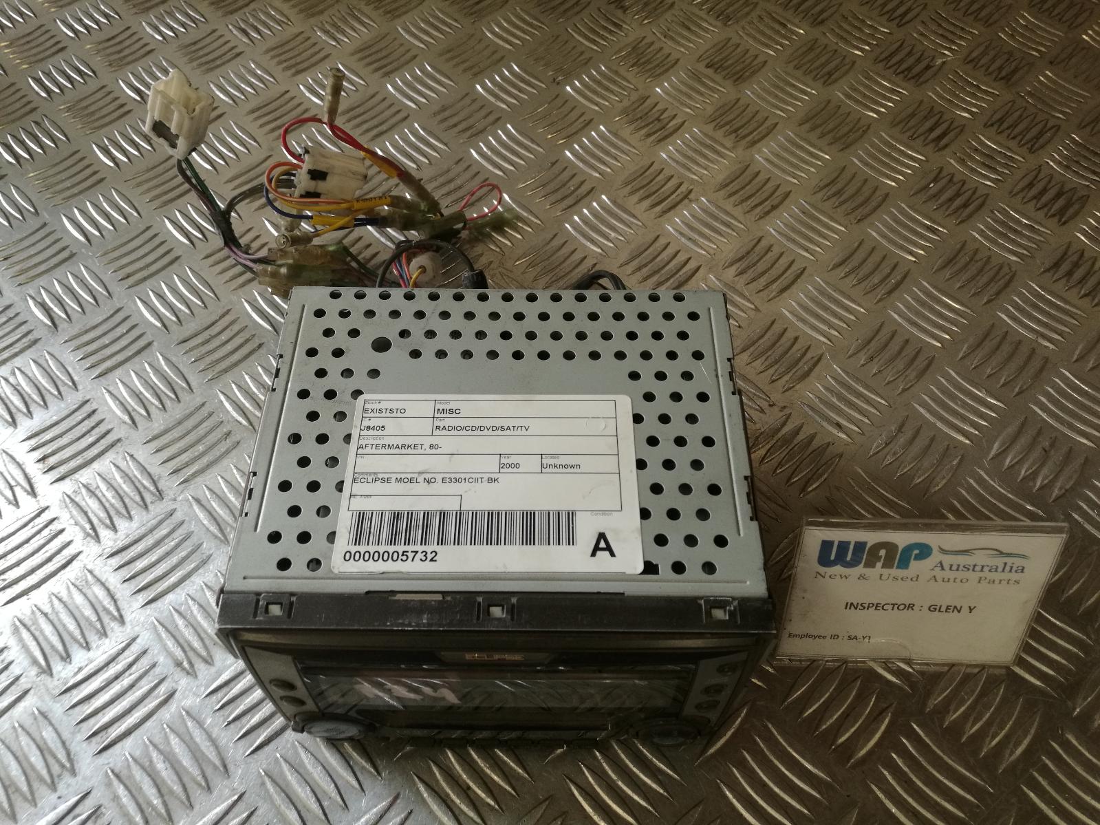 2000 Misc Misc Radio/Cd/Dvd/Sat/Tv View Auto part Radio/Cd/Dvd/Sat/Tv Misc Misc 2000