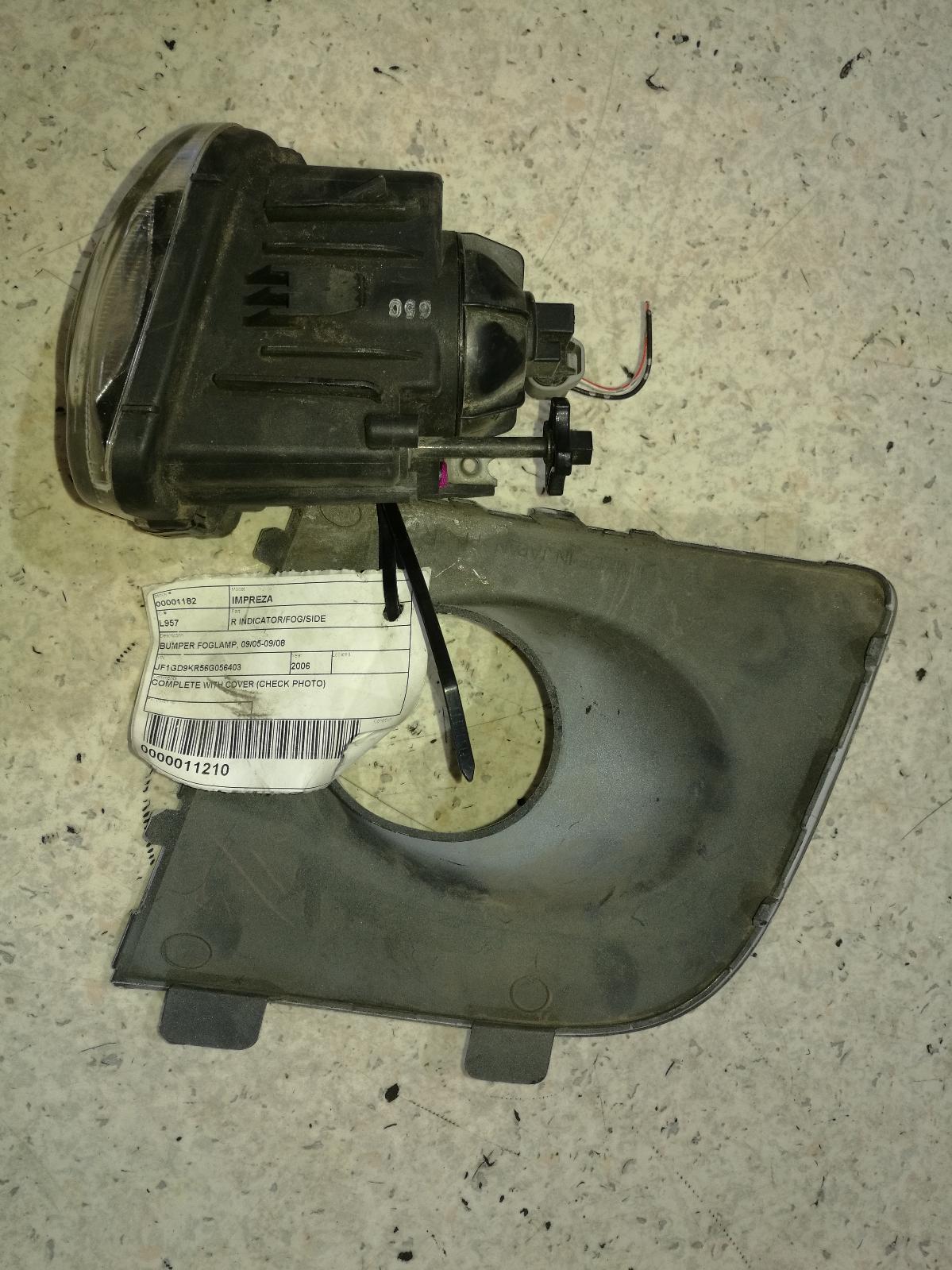 View Auto part Right Indicator/Fog/Side Subaru Impreza 2006