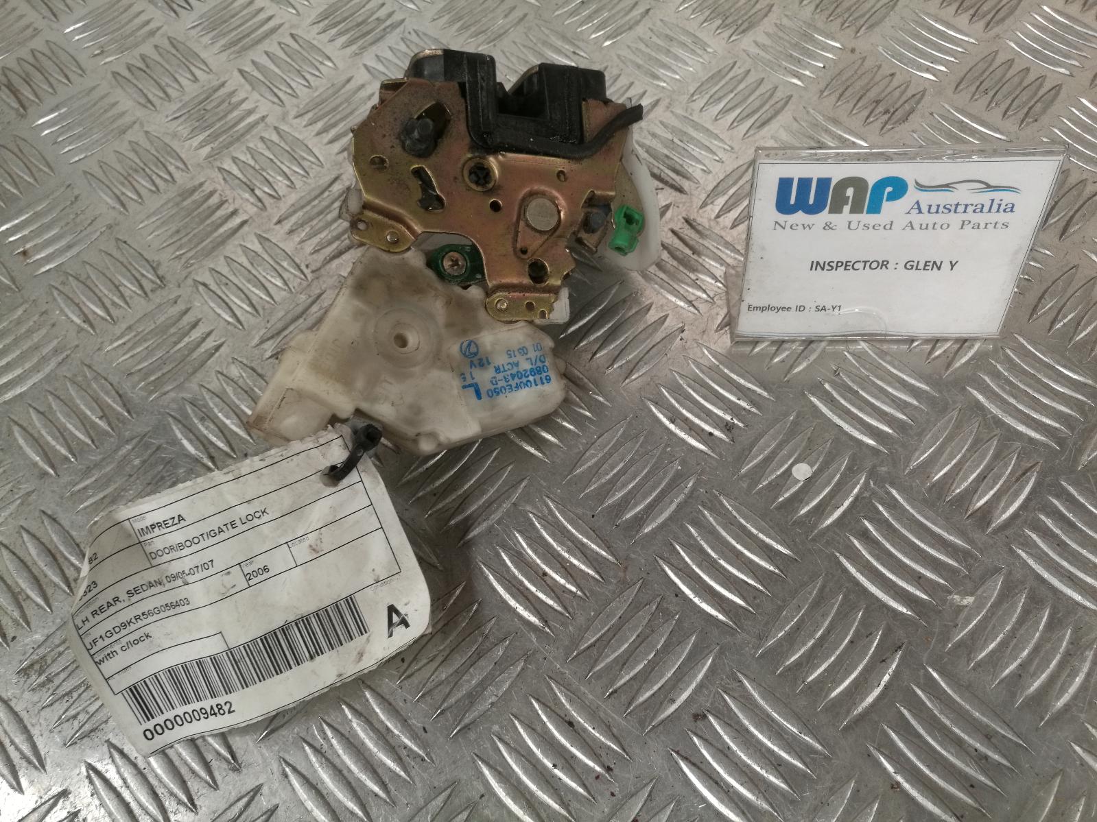 2006 Subaru Impreza Door/Boot/Gate Lock View Auto part Door/Boot/Gate Lock Subaru Impreza 2006