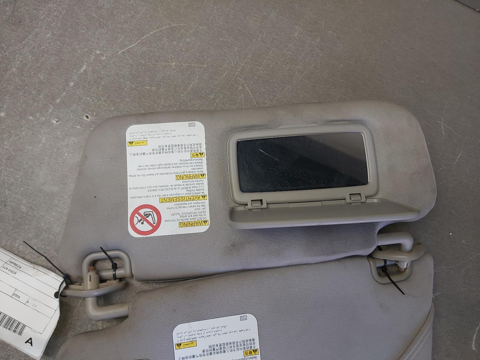 View Auto part Sunvisor Subaru Impreza 2006
