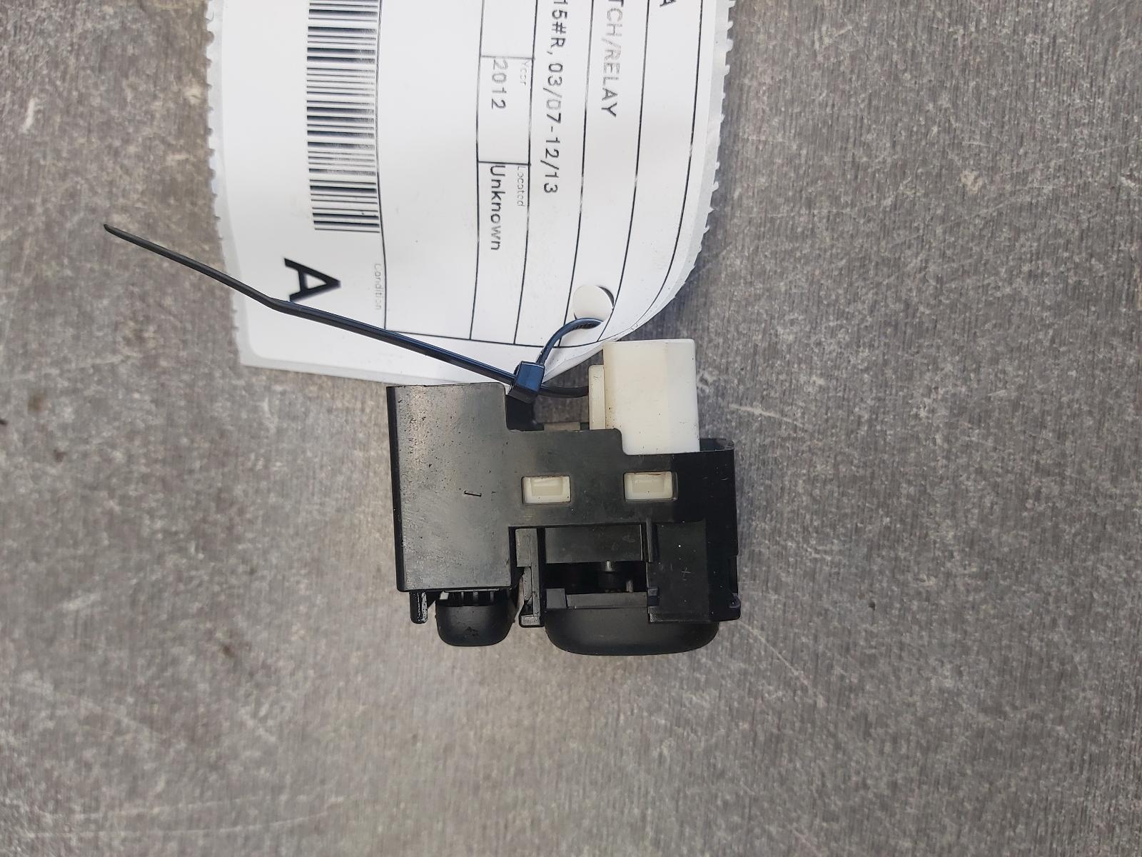 View Auto part Misc Switch/Relay Toyota Corolla 2012