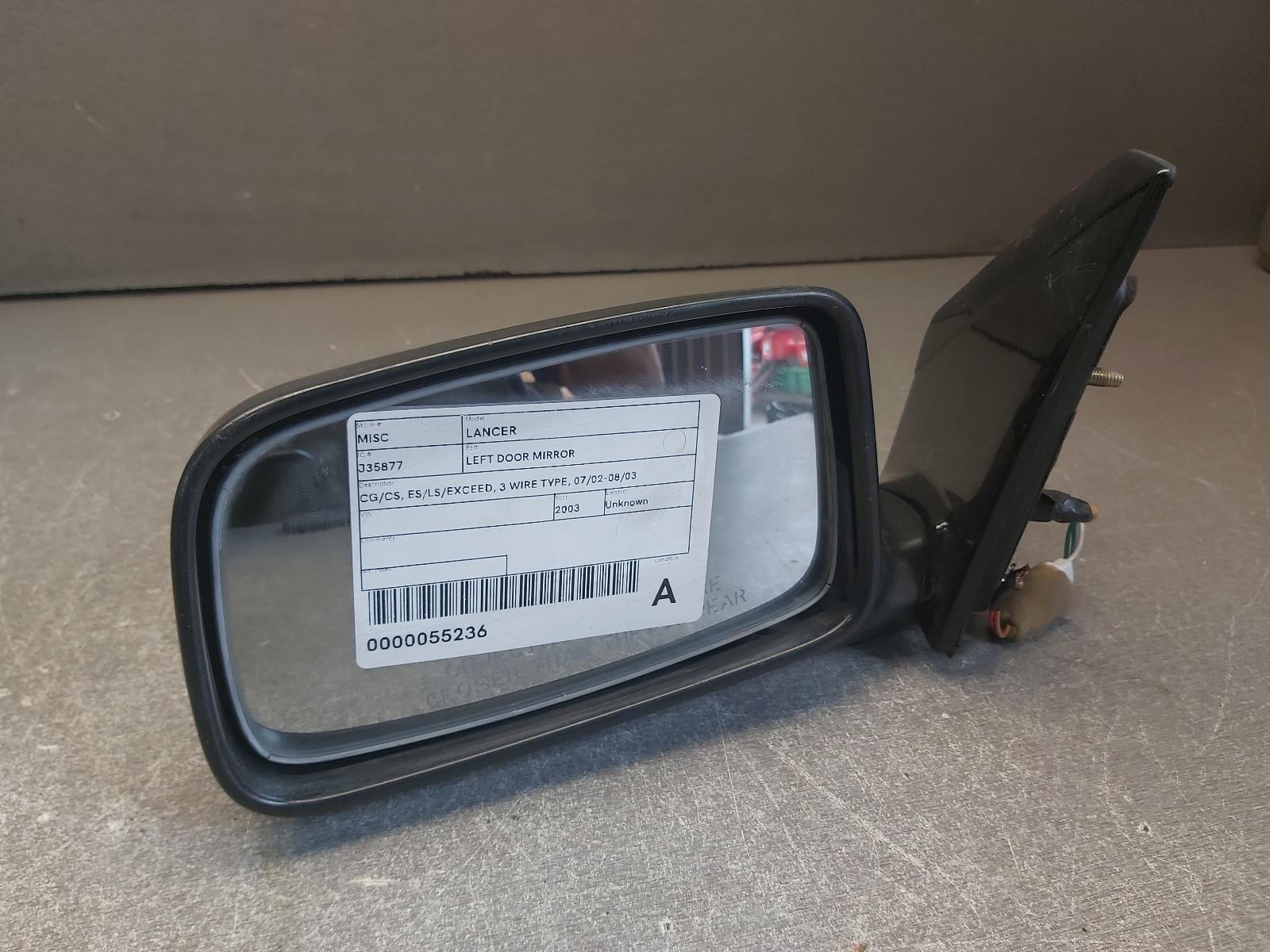 View Auto part Left Door Mirror Mitsubishi Lancer 2003